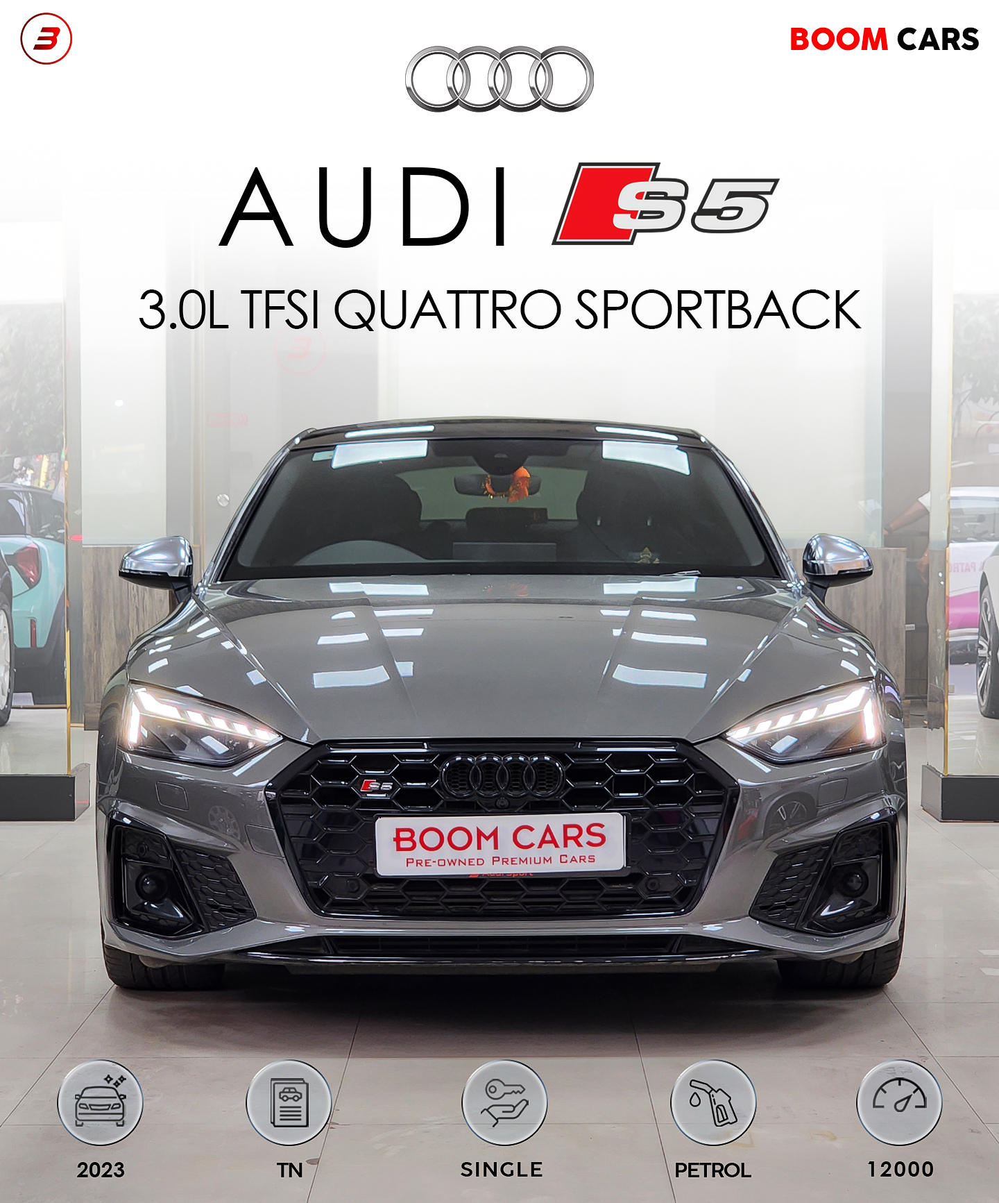 Audi S5 3.0L TFSI QUATTRO SPORTBACK