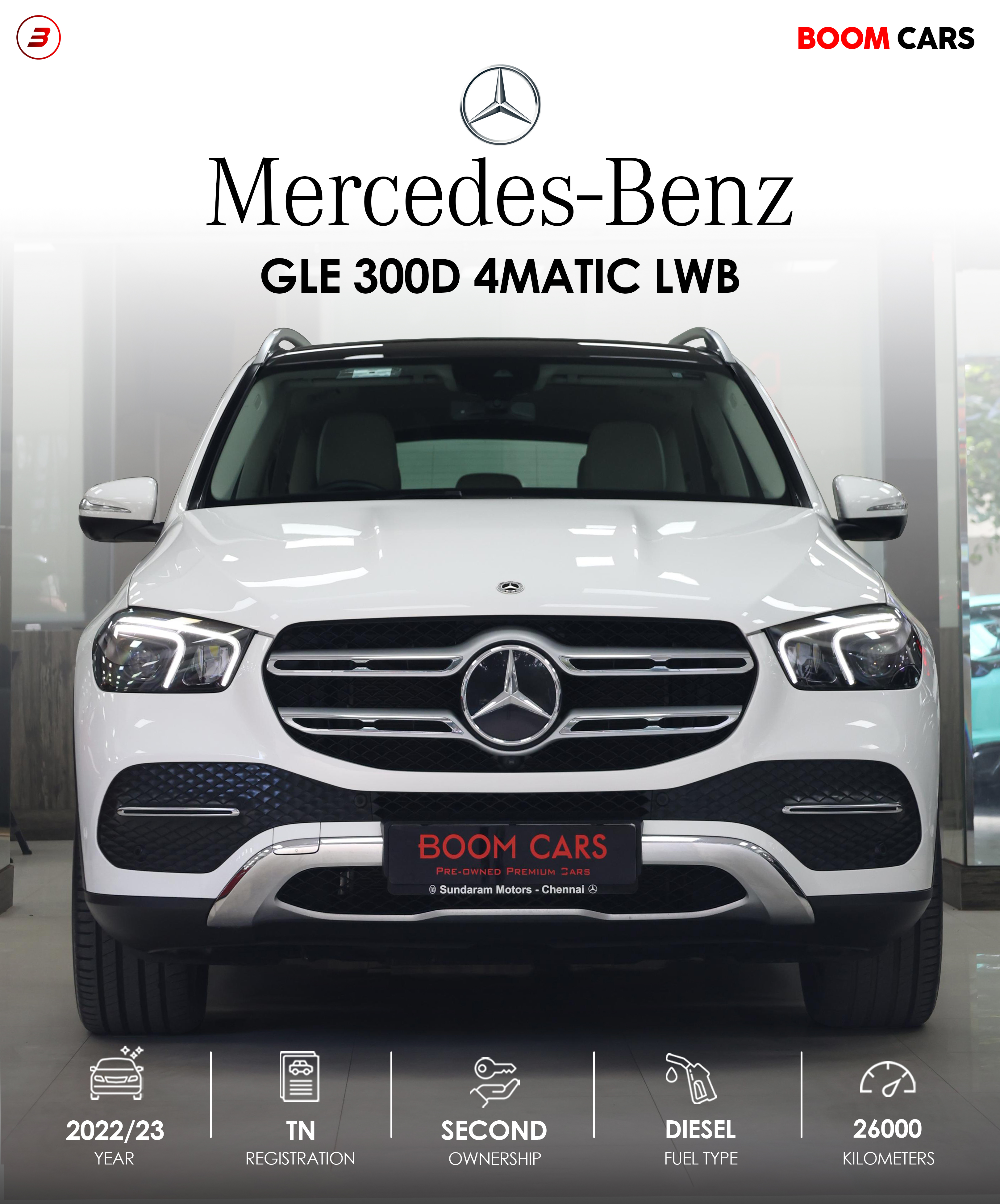 Mercedes-Benz GLE 300d 4 MATIC LWB