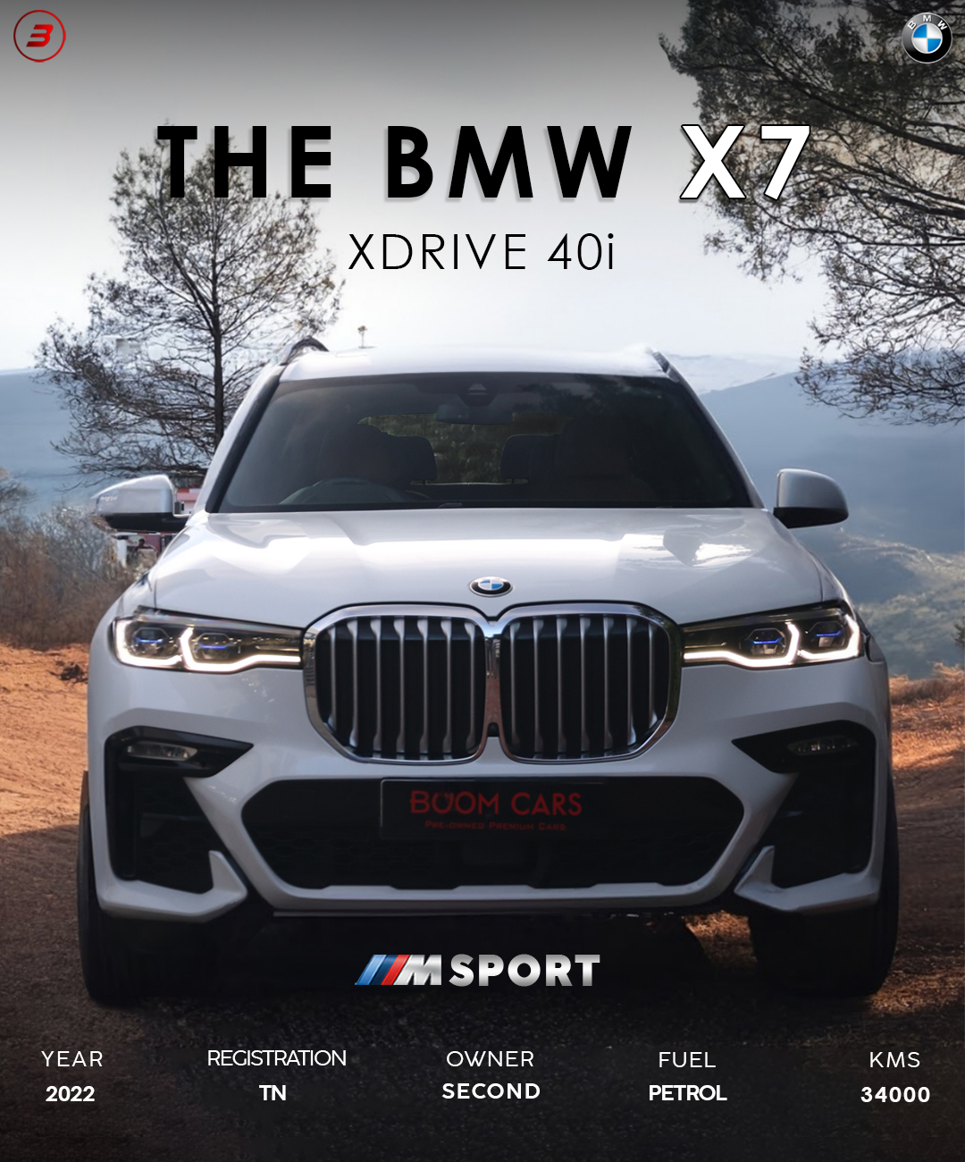 BMW X7 XDRIVE 40i