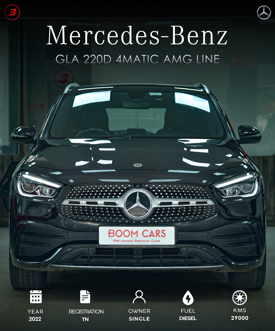 MERCEDES-BENZ GLA 220D AMG LINE