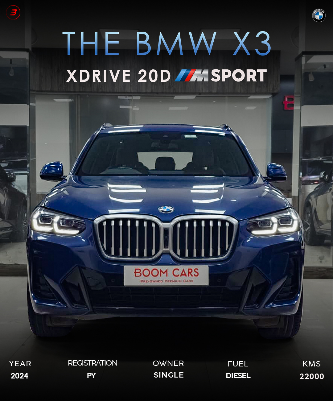 BMW X3 20D LCI MSPORT