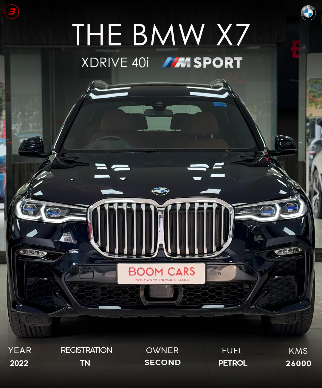 BMW X7 XDRIVE 40I MSPORT