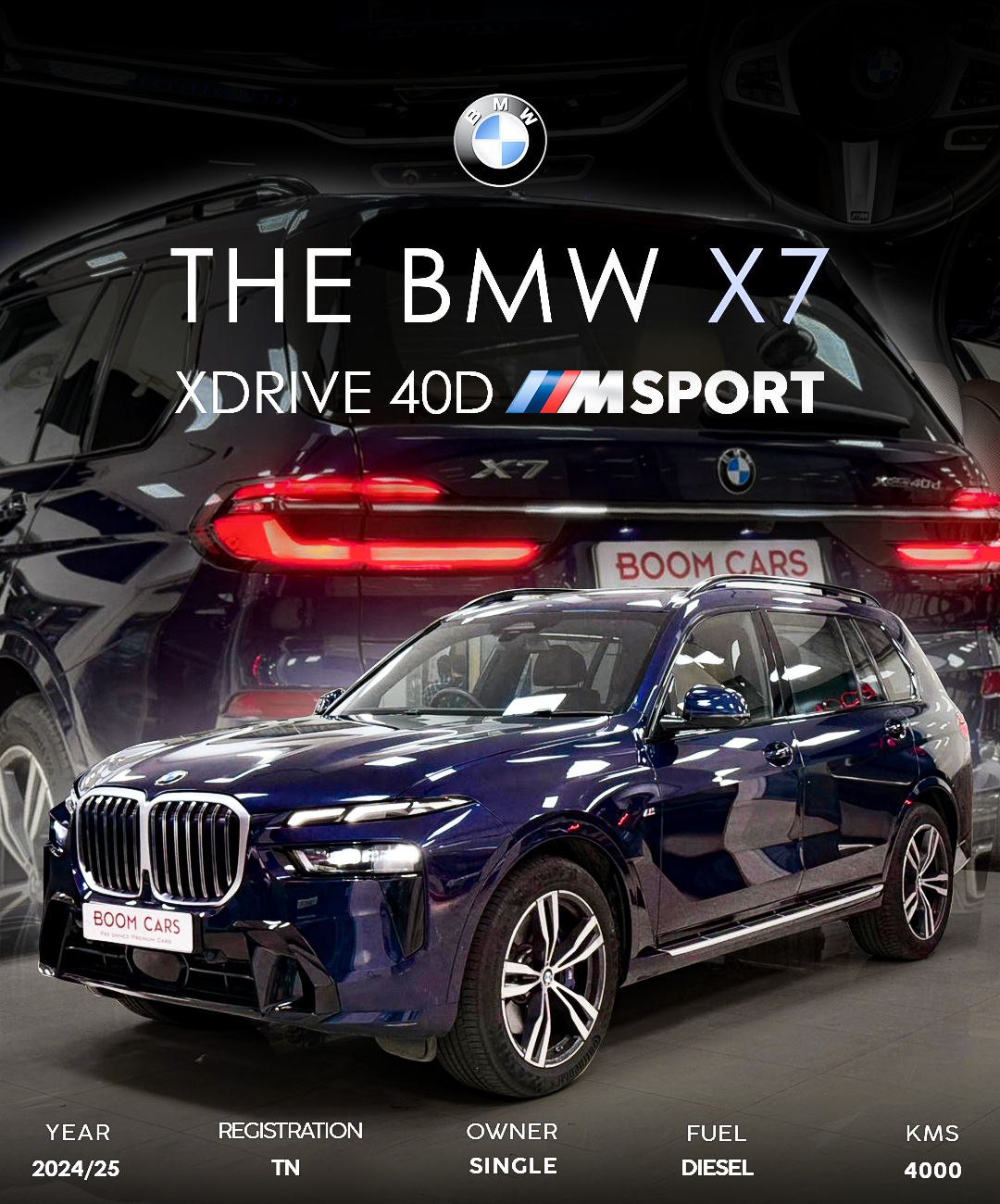 BMW X7 XDRIVE 40D MSPORT
